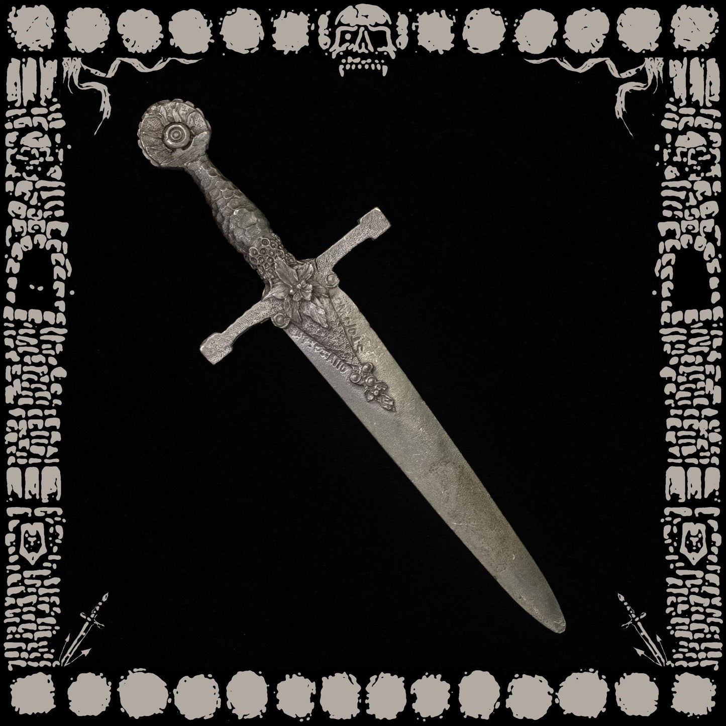 Vintage Pewter Busch Gardens Letter Opener