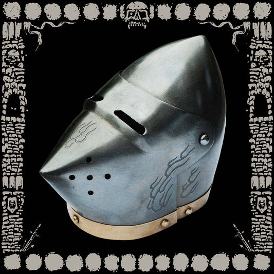 MINIATURE HELLHOUND BASCINET HELMET