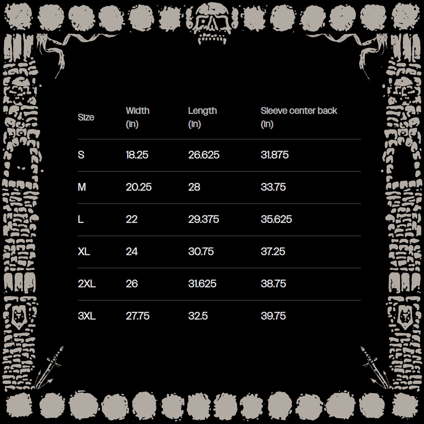 "GAWAIN & THE GREEN KNIGHT" GREEN LONG SLEEVE TEE