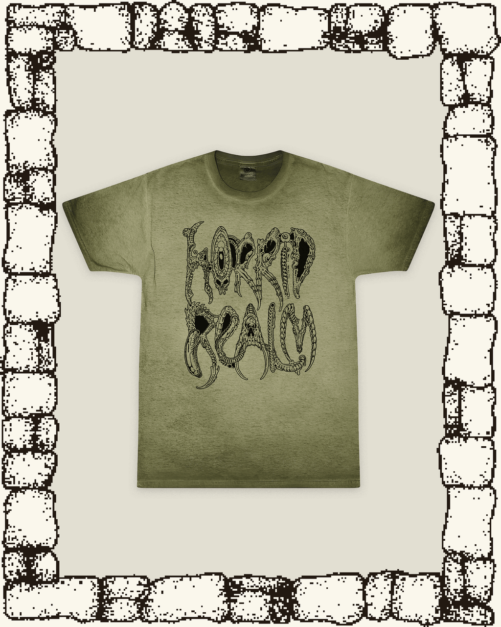 BIO LOGO OIL WASH TEE