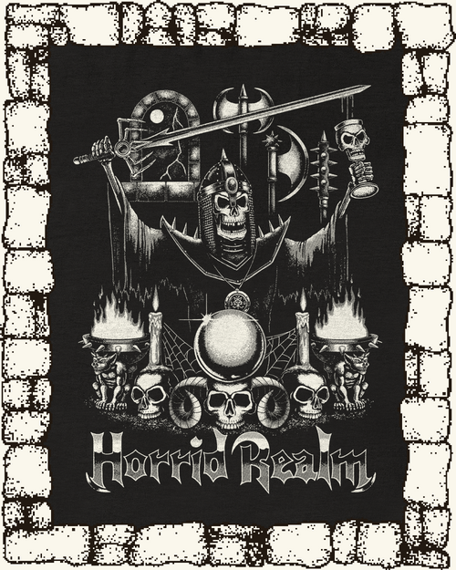 "BLOOD RITUAL" HEAVYWEIGHT BLACK TEE