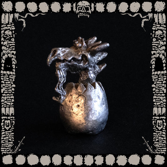 Dragon Egg Pewter Figurine