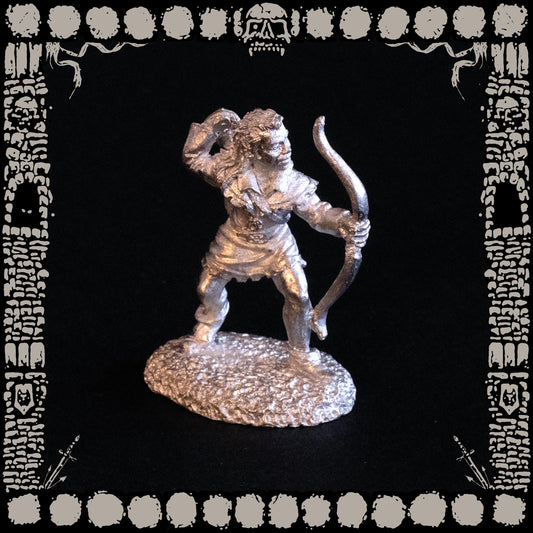 Elf Archer Pewter Figurine