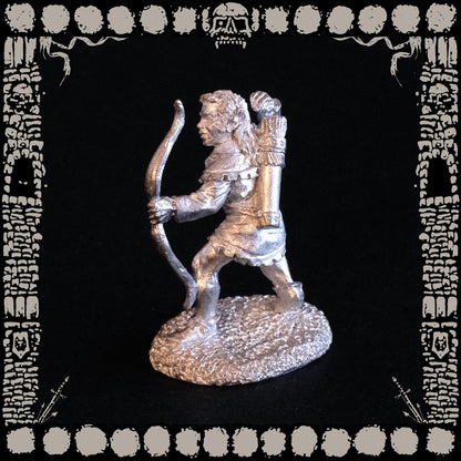 Elf Archer Pewter Figurine