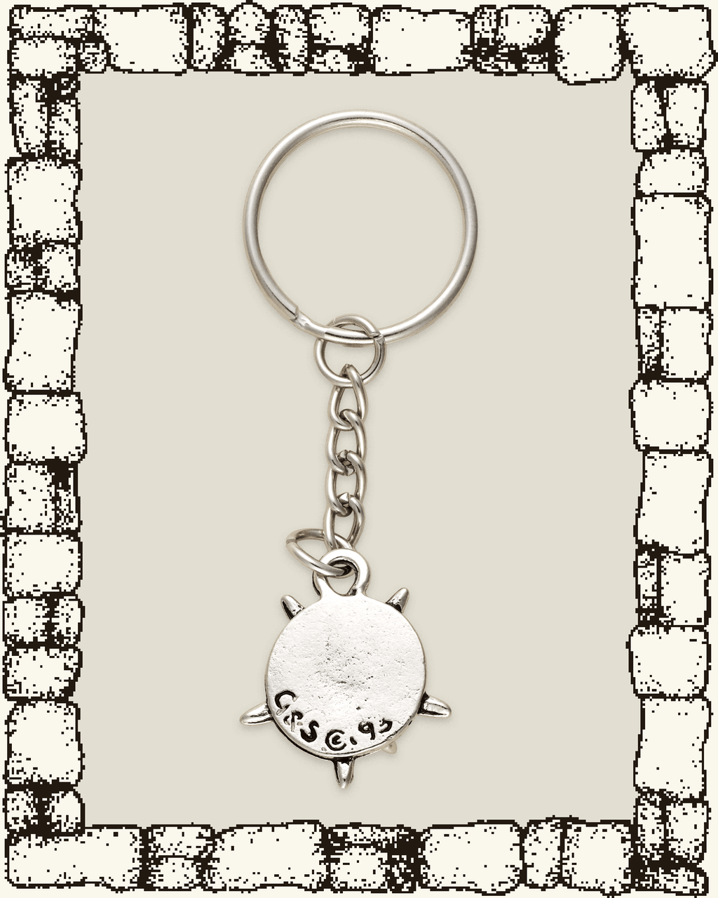Vintage Flail Keychain