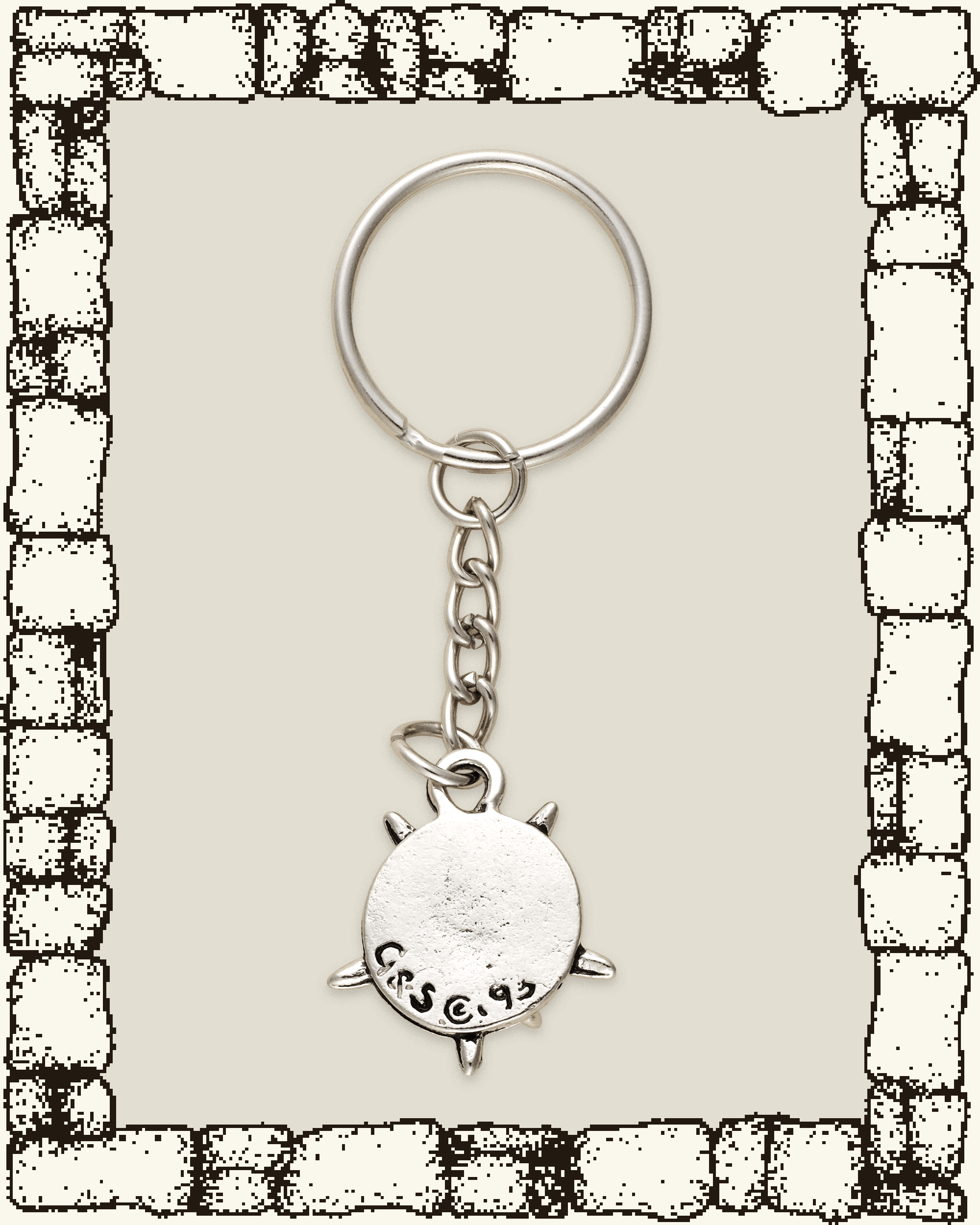 Vintage Flail Keychain