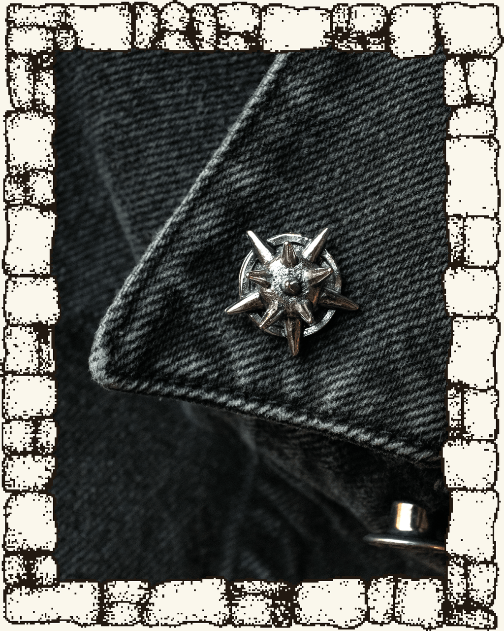 Vintage Flail Pin