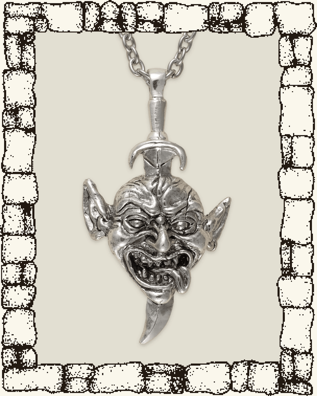 HANDMADE GOBLIN SLAYER PENDANT