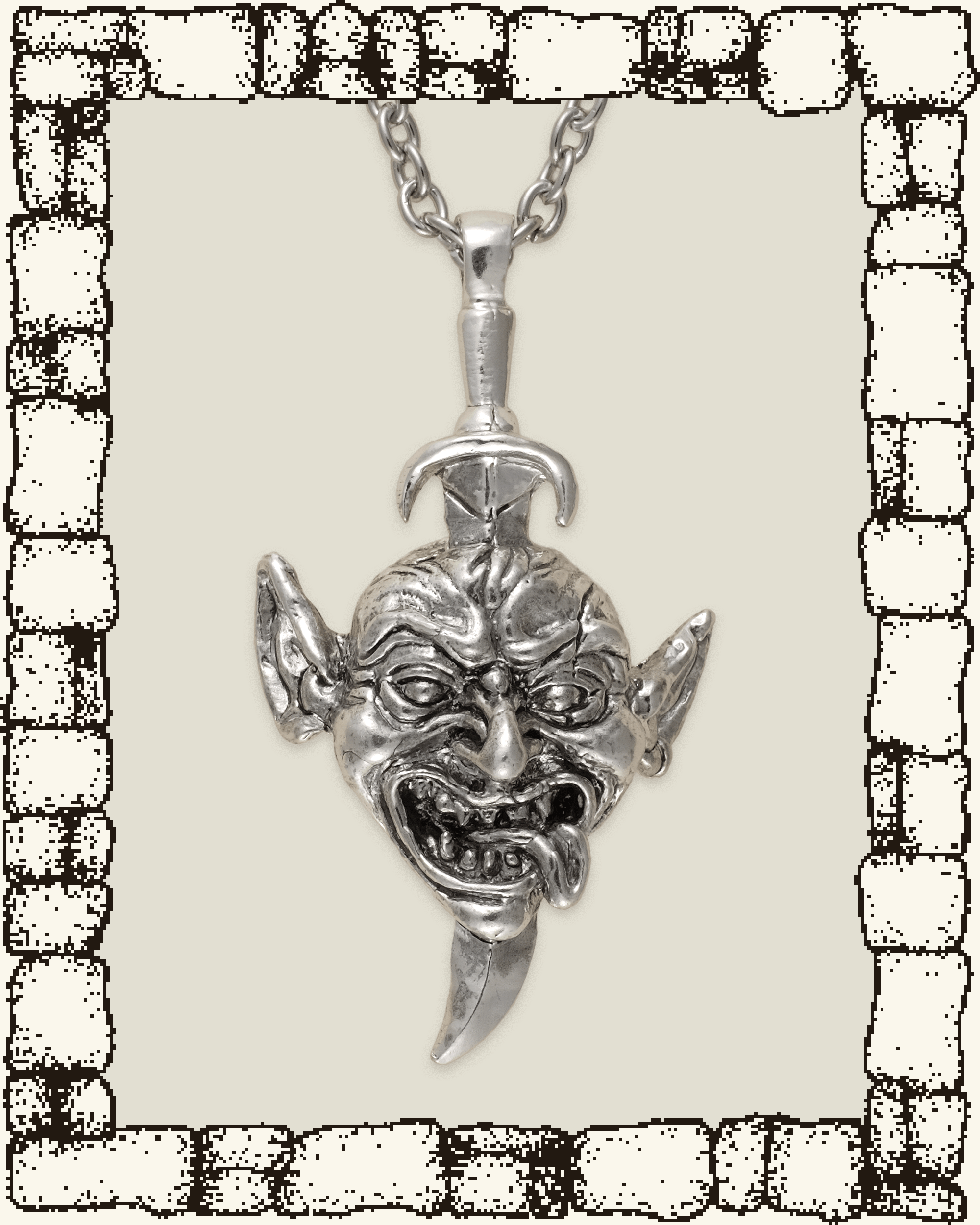 HANDMADE GOBLIN SLAYER PENDANT