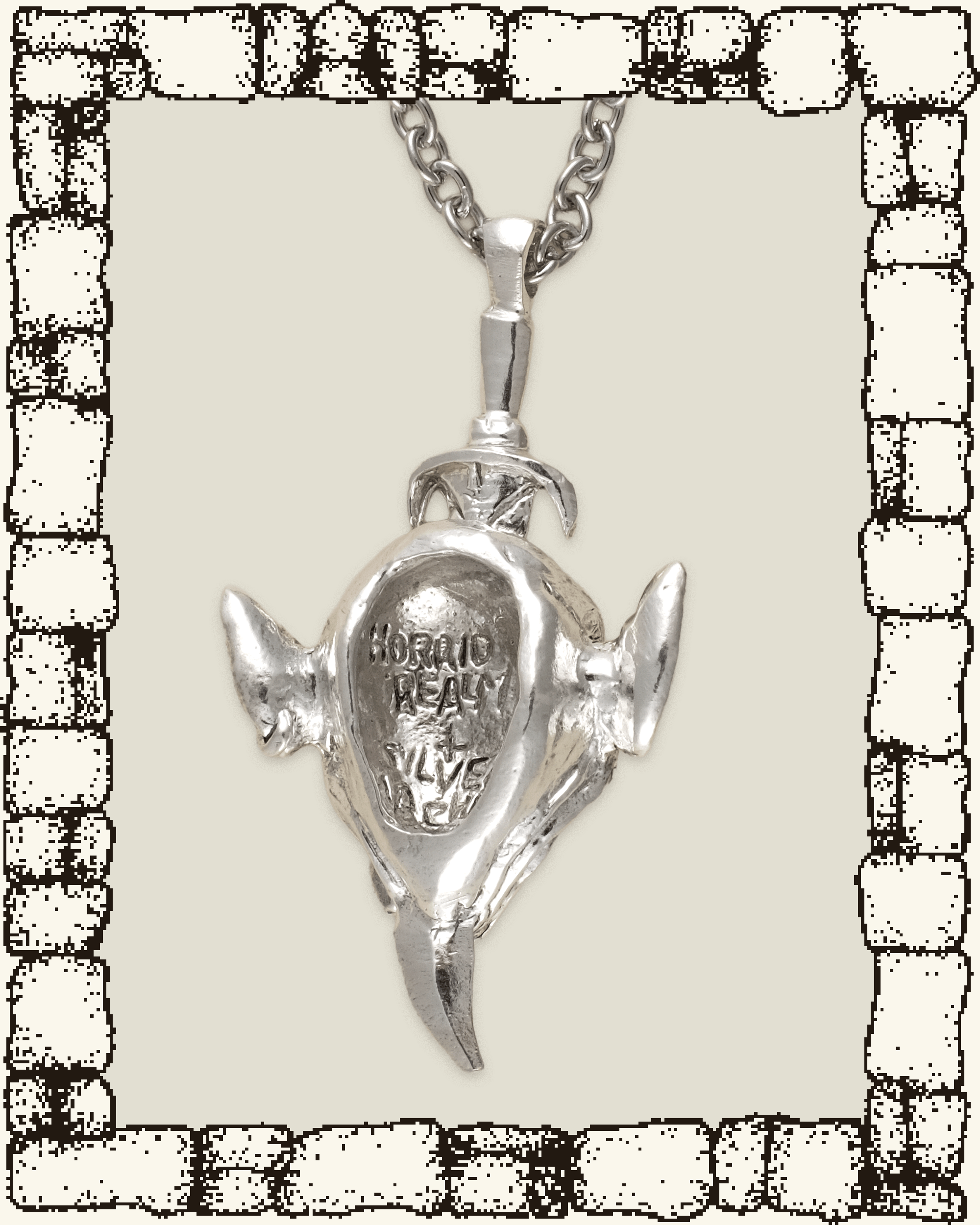 HANDMADE GOBLIN SLAYER PENDANT