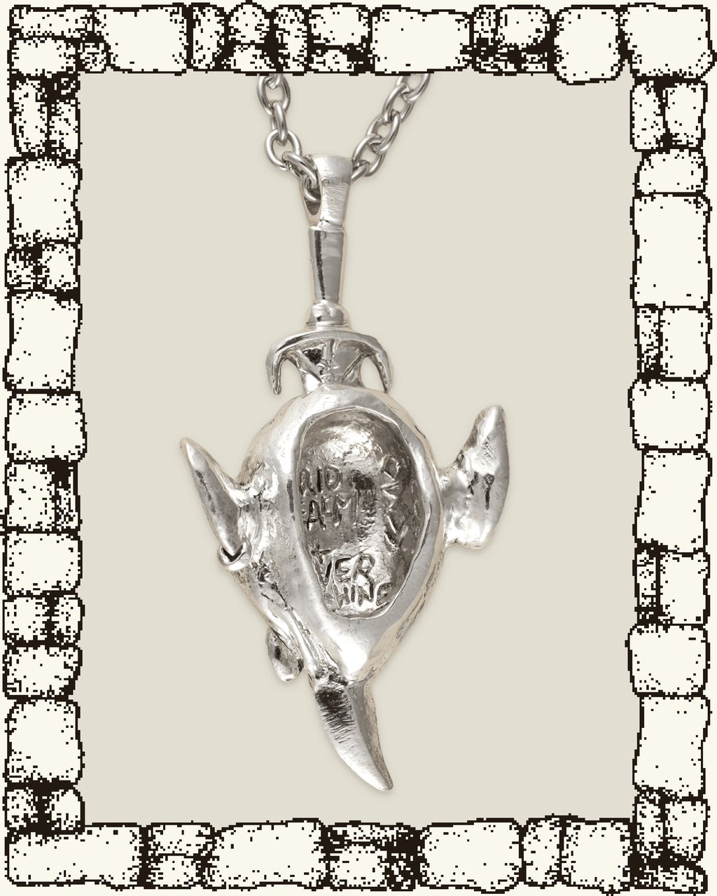 HANDMADE GOBLIN SLAYER PENDANT