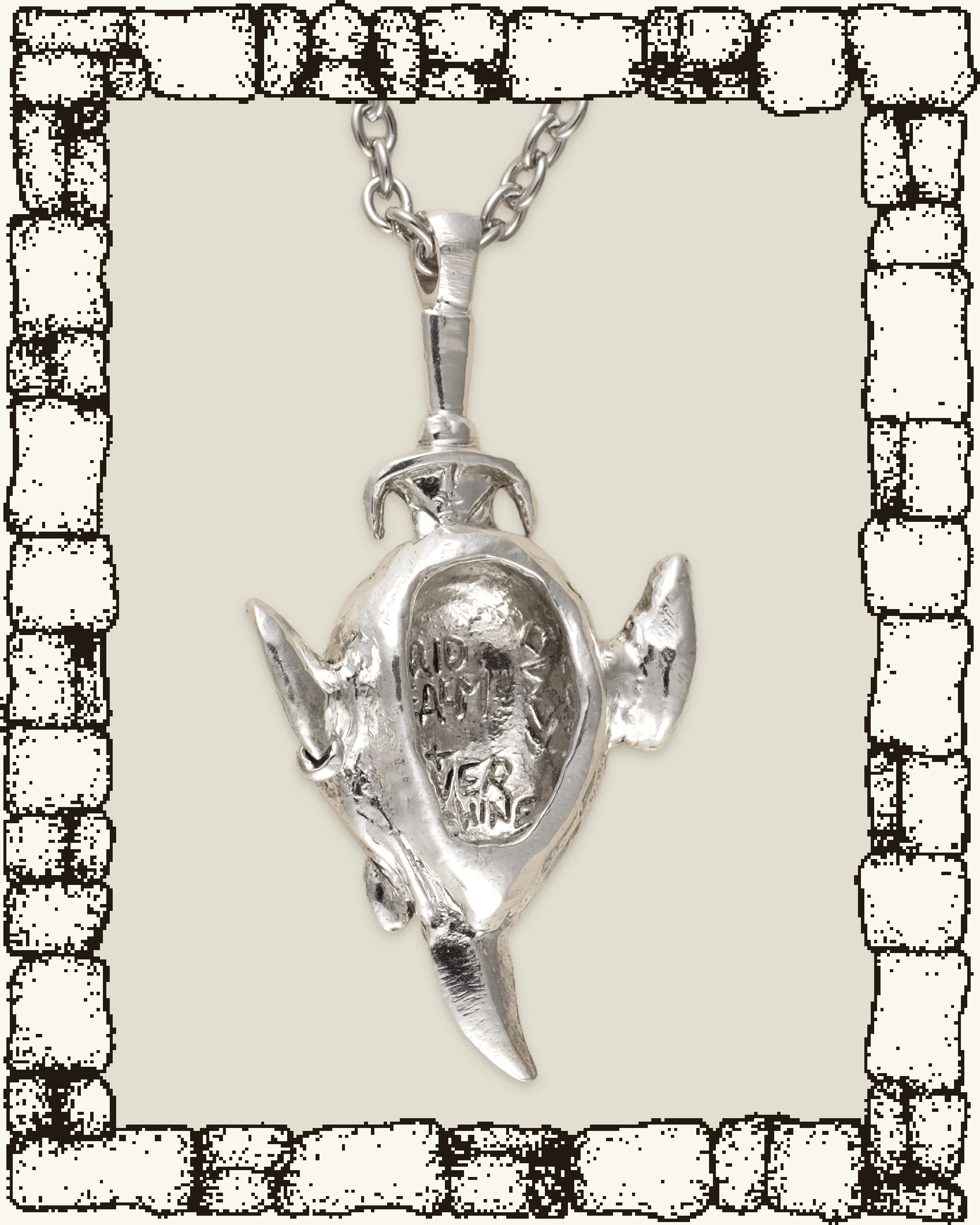 HANDMADE GOBLIN SLAYER PENDANT