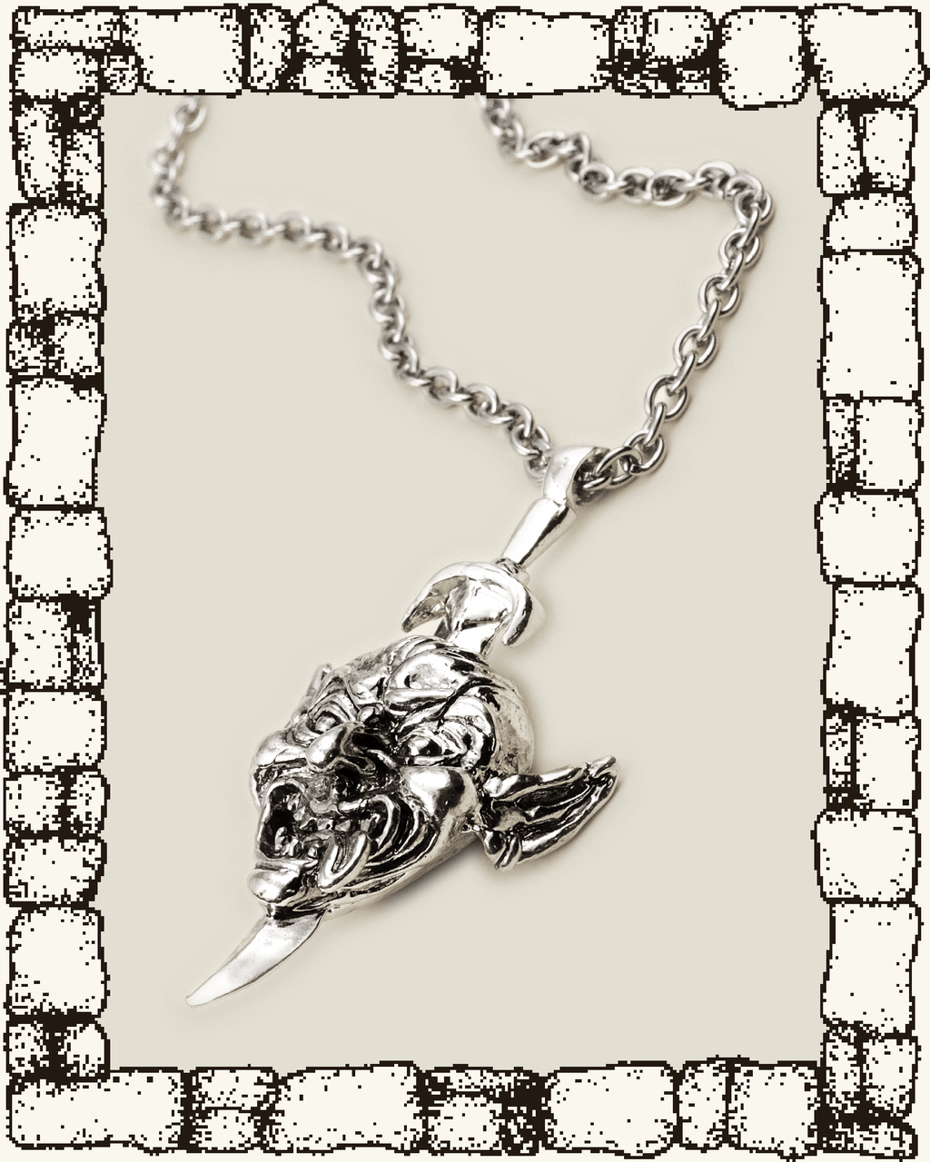 HANDMADE GOBLIN SLAYER PENDANT