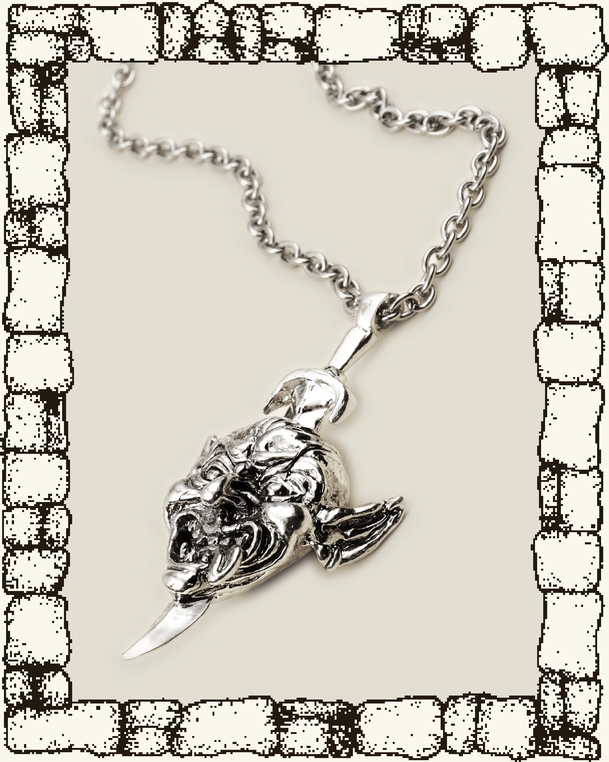 HANDMADE GOBLIN SLAYER PENDANT