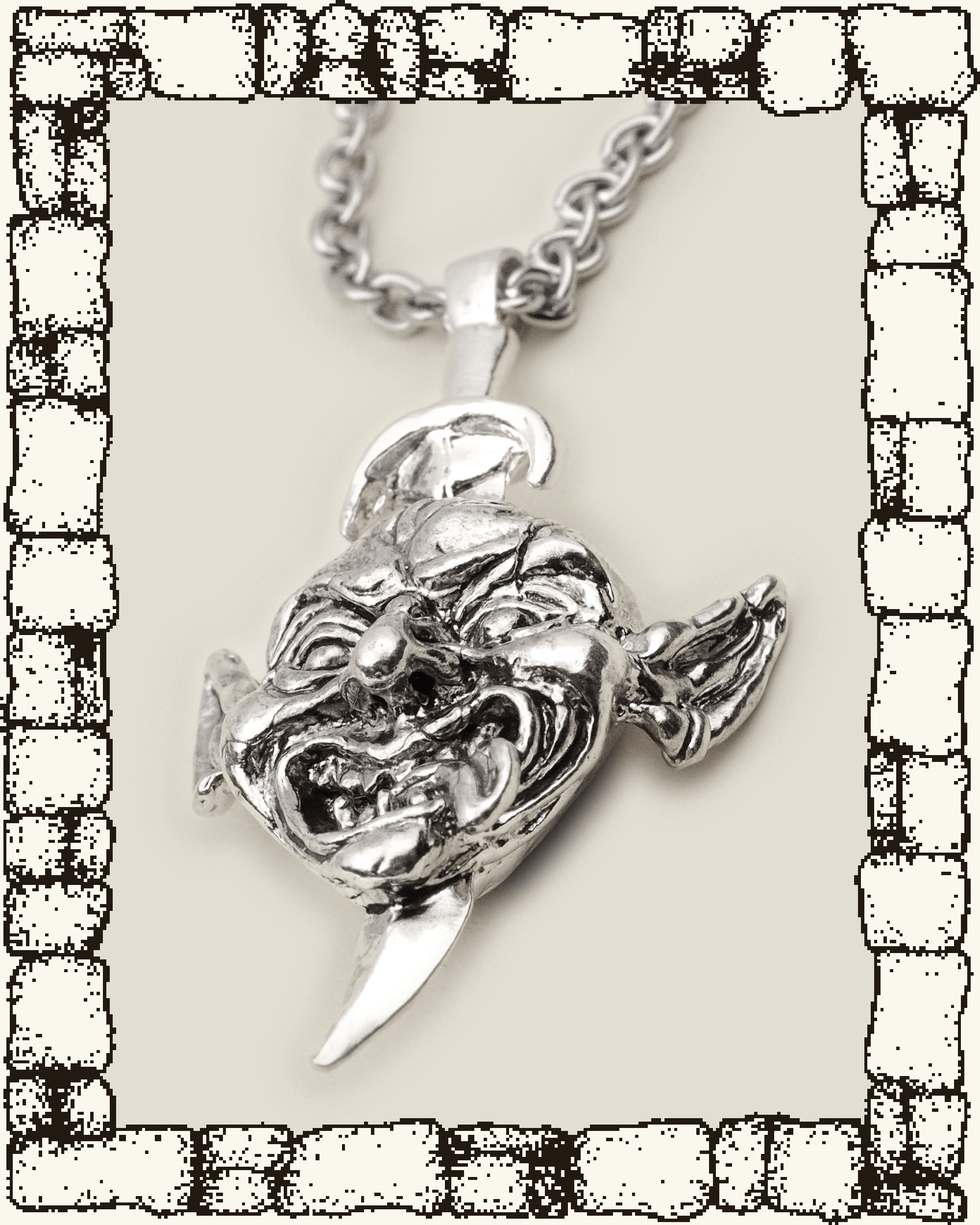 HANDMADE GOBLIN SLAYER PENDANT