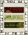"LEGENDARIUM" BUMPER STICKERS - SET 1