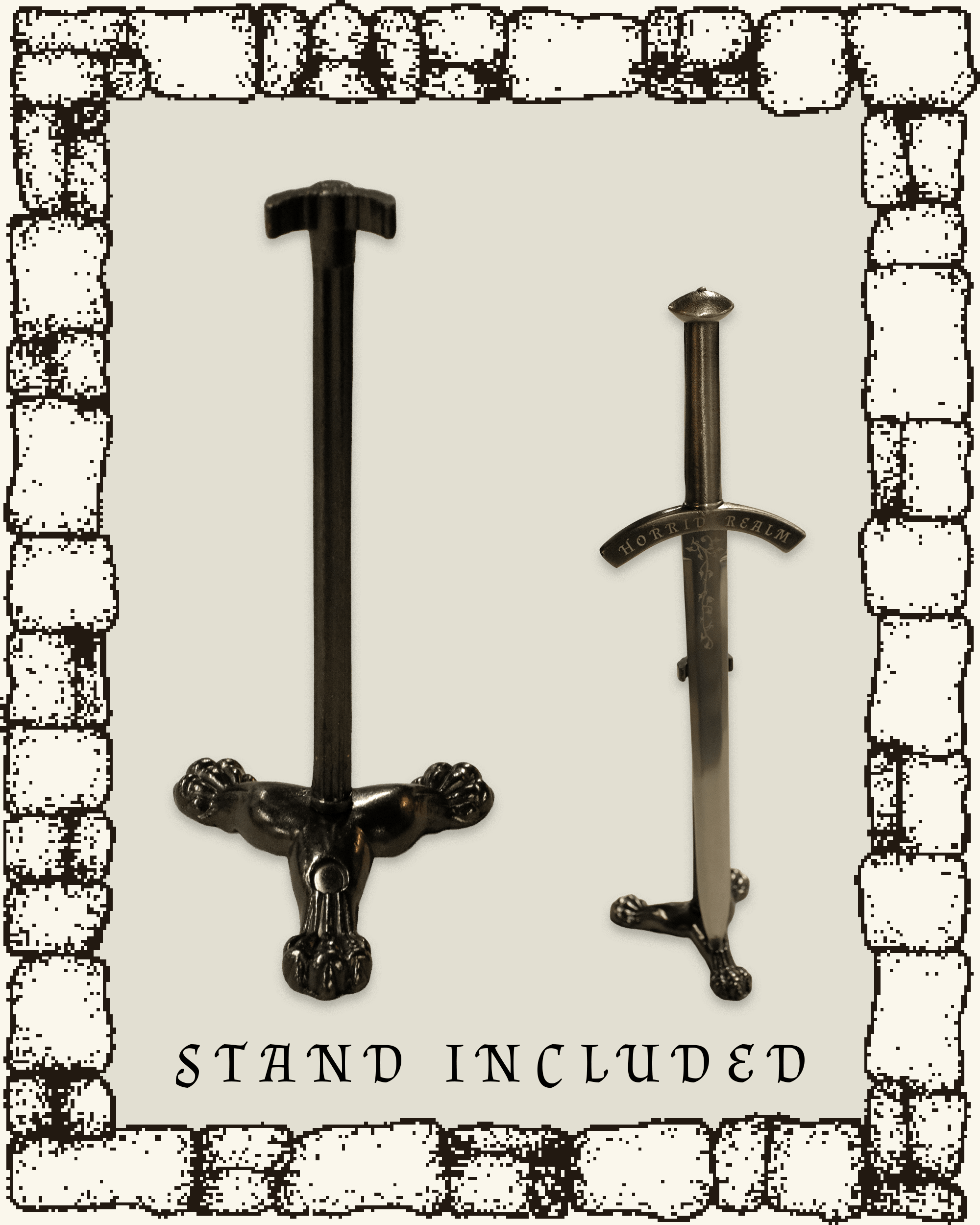 "BASTARD SWORD" LETTER OPENER