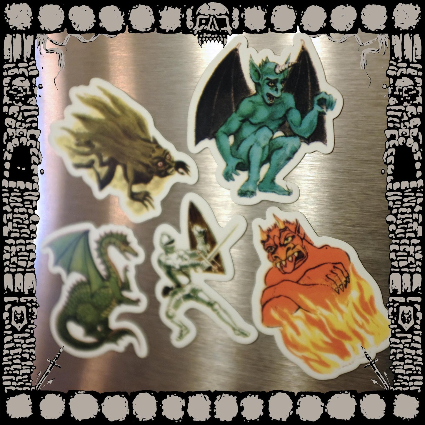 MONSTERS & FIENDS 5 MAGNET PACK