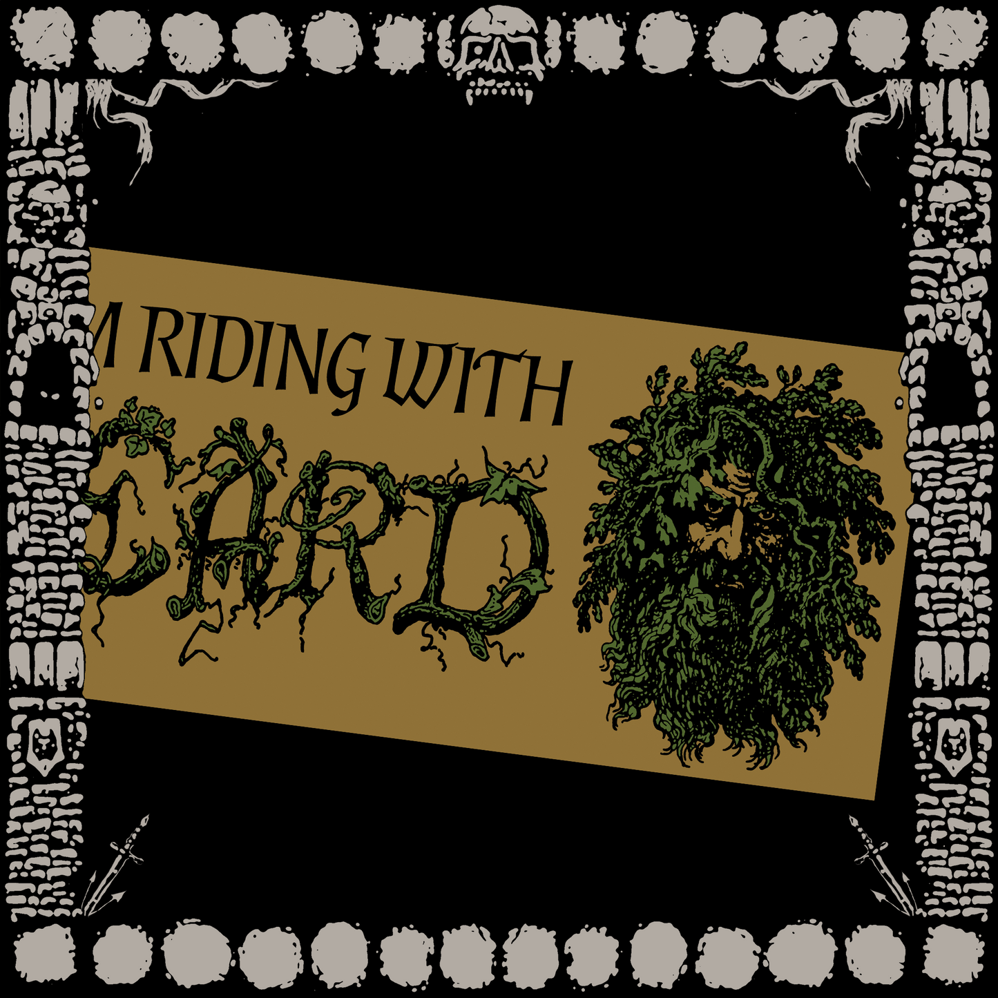 "MIDDLE-EARTH" BUMPER STICKERS - SET 2