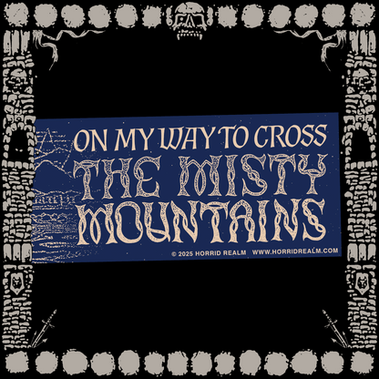 "MIDDLE-EARTH" BUMPER STICKERS - SET 2