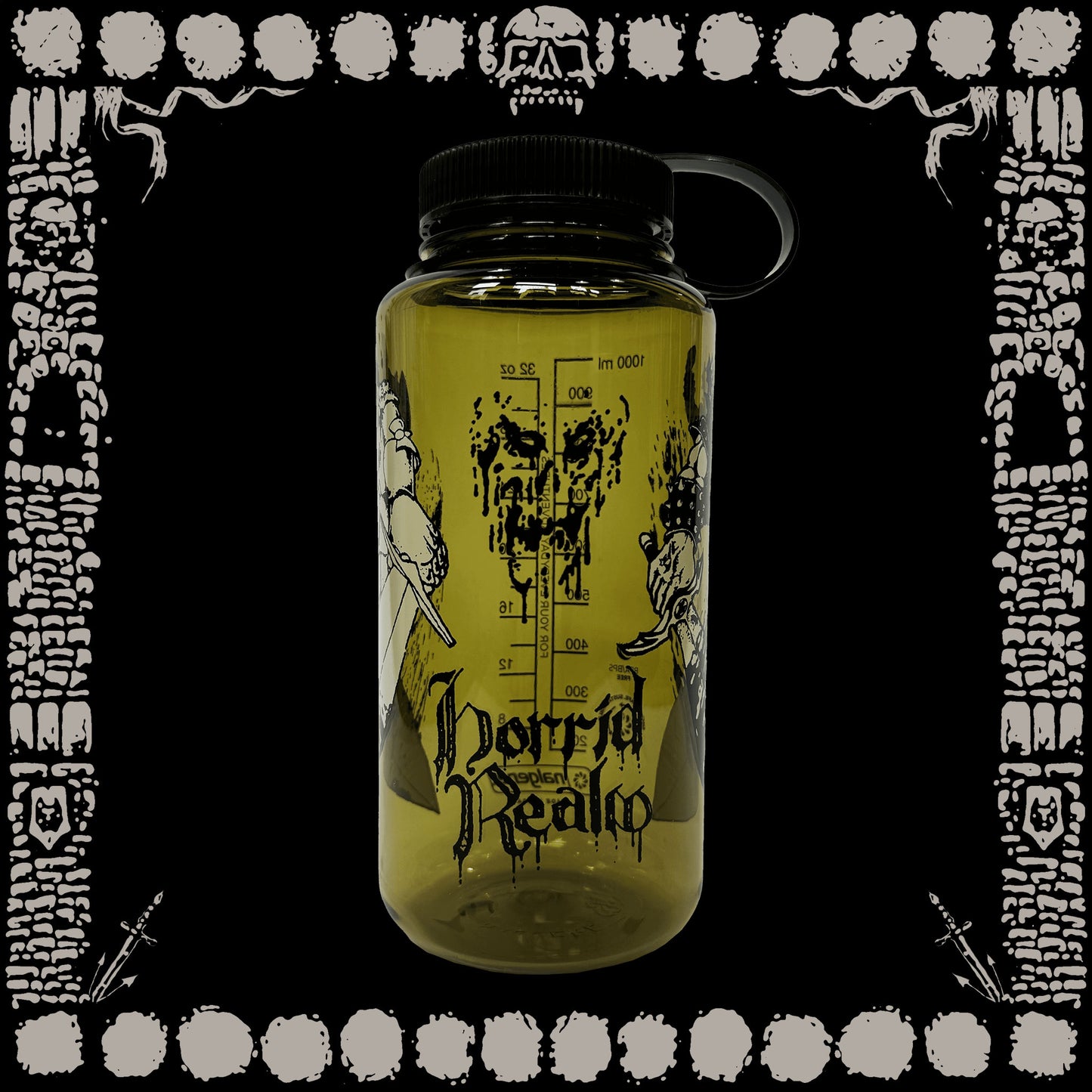 "DUALITY" 32oz Wide Mouth Nalgene Water Bottle