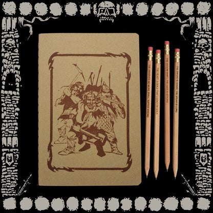 DWARVEN WARRIOR NOTEBOOK & PENCIL SET