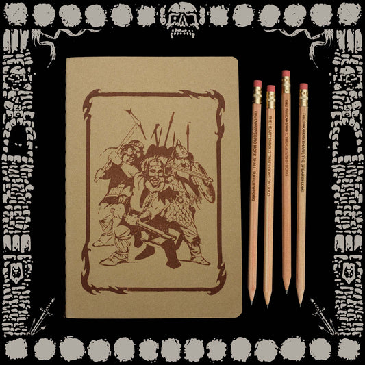 DWARVEN WARRIOR NOTEBOOK & PENCIL SET