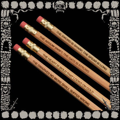 DWARVEN WARRIOR NOTEBOOK & PENCIL SET