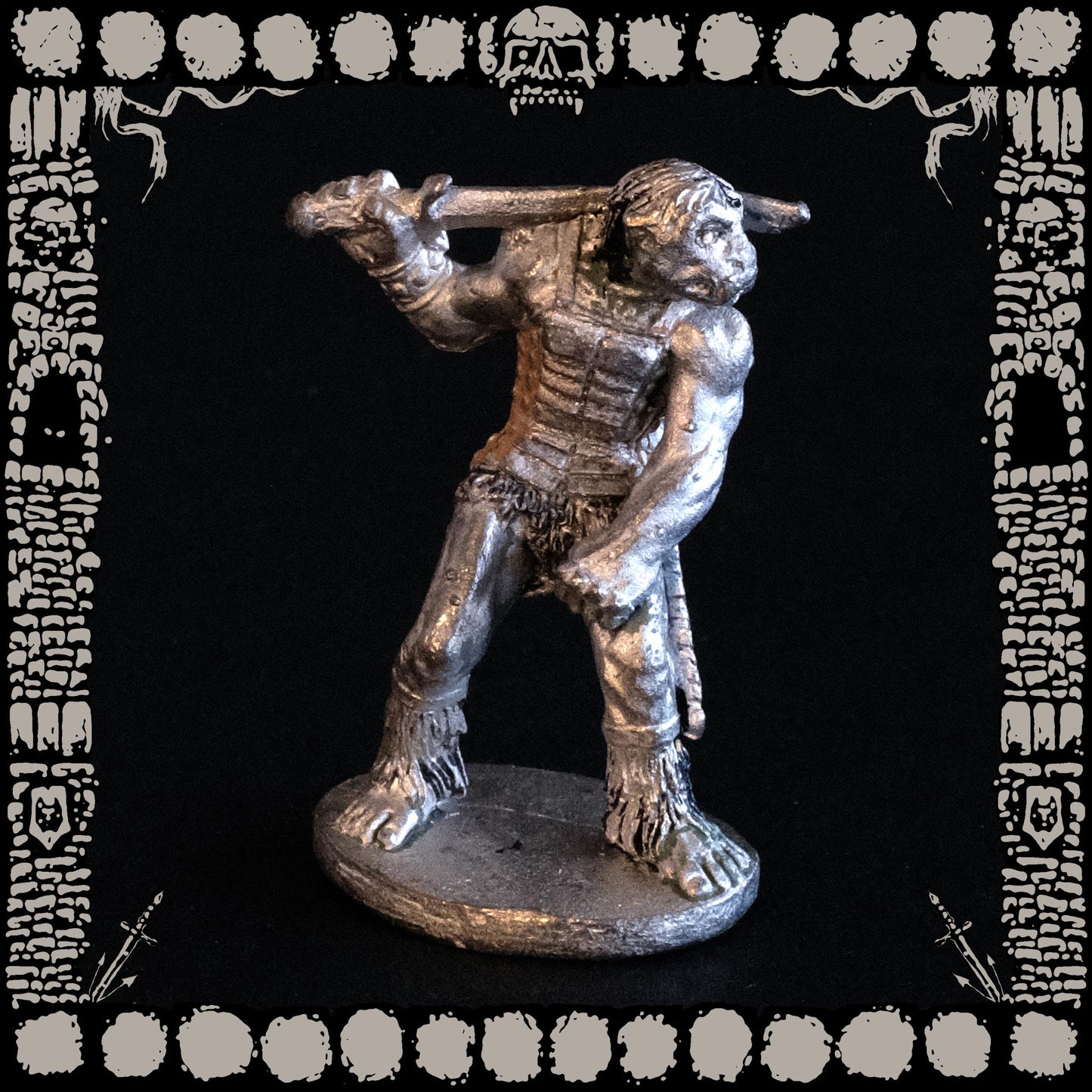 Mountain Giant Pewter Figurine