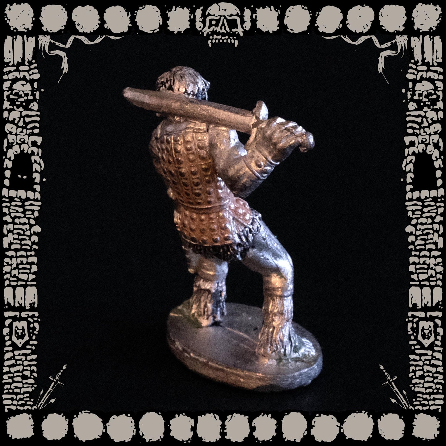 Mountain Giant Pewter Figurine