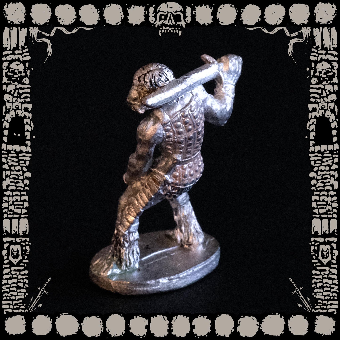 Mountain Giant Pewter Figurine