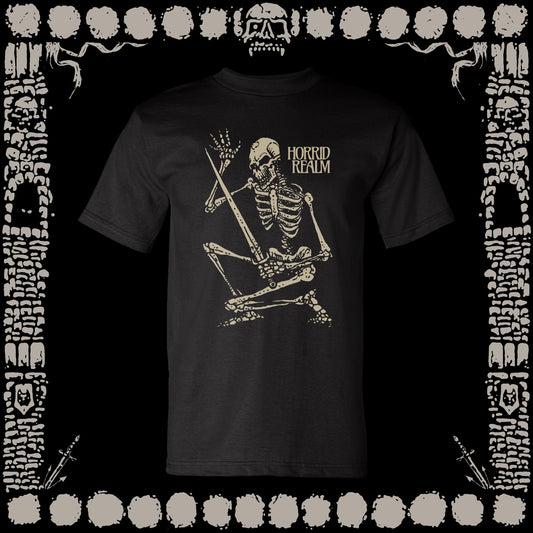Bone Warrior Black Short Sleeve T-Shirt