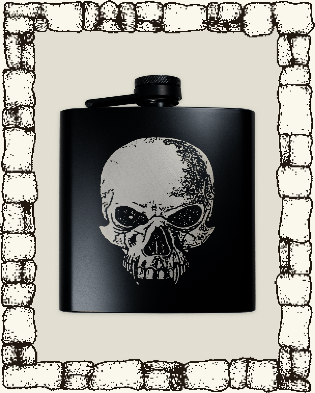 "ETERNAL LIFE" 6oz Steel Flask