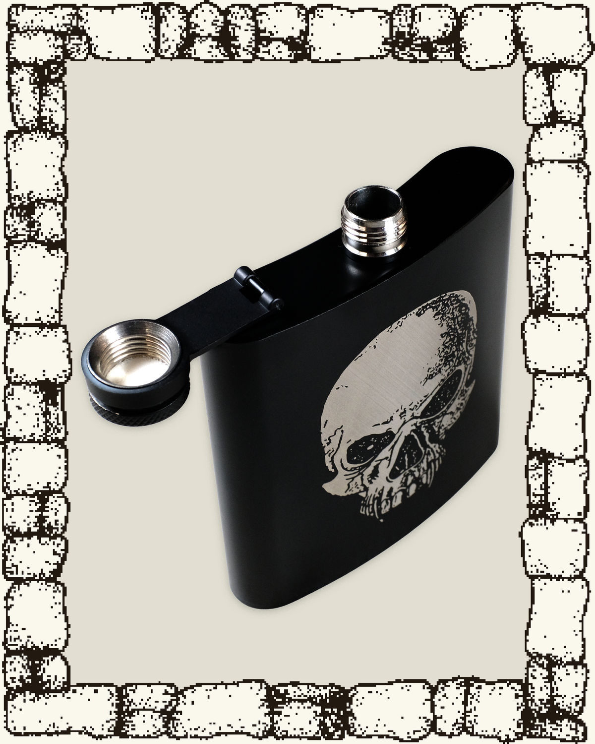 "ETERNAL LIFE" 6oz Steel Flask