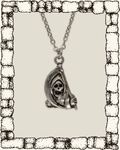 Vintage Grim Reaper Necklace