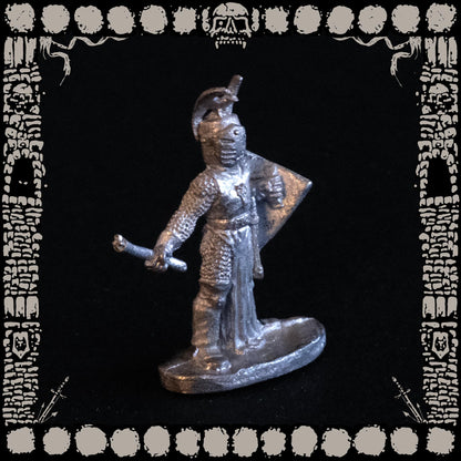 Knight Pewter Figurine