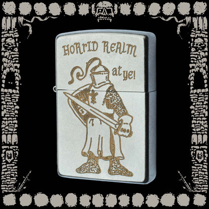 "AT YE!" ENGRAVED ZIPPO LIGHTER