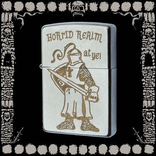 "AT YE!" ENGRAVED ZIPPO LIGHTER