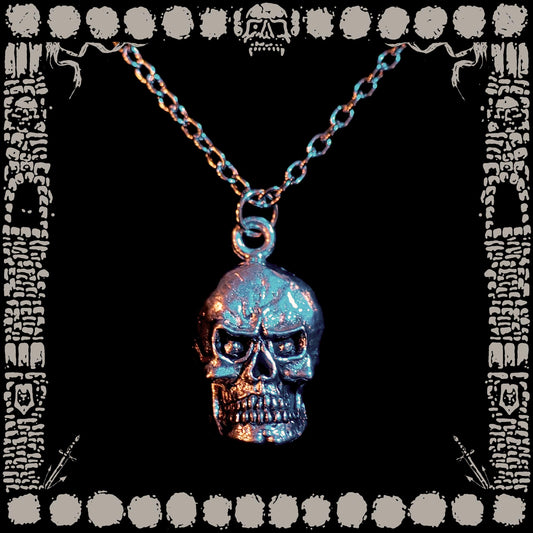 Vintage Small Skull Necklace